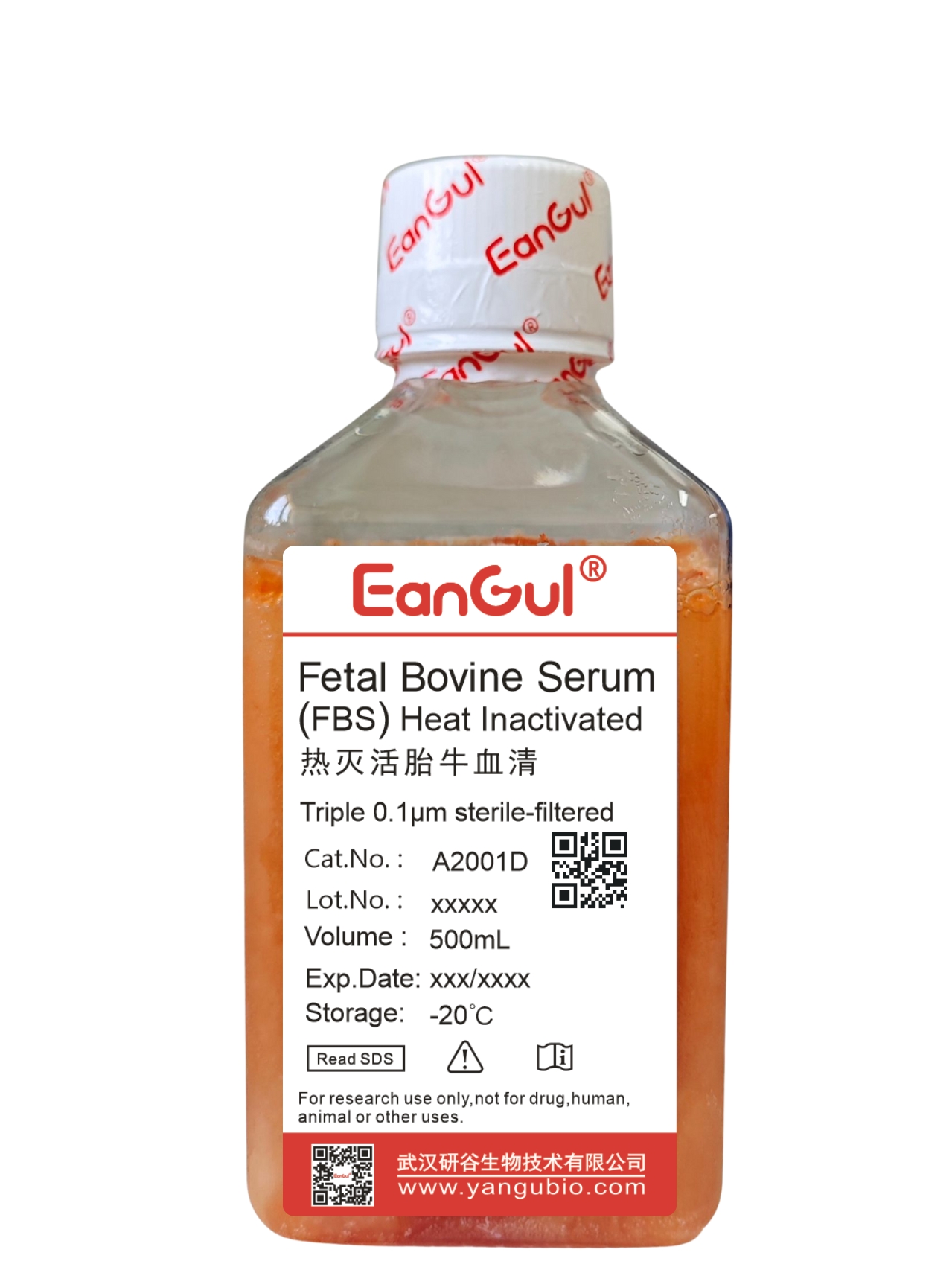 热灭活胎牛血清(500mL）