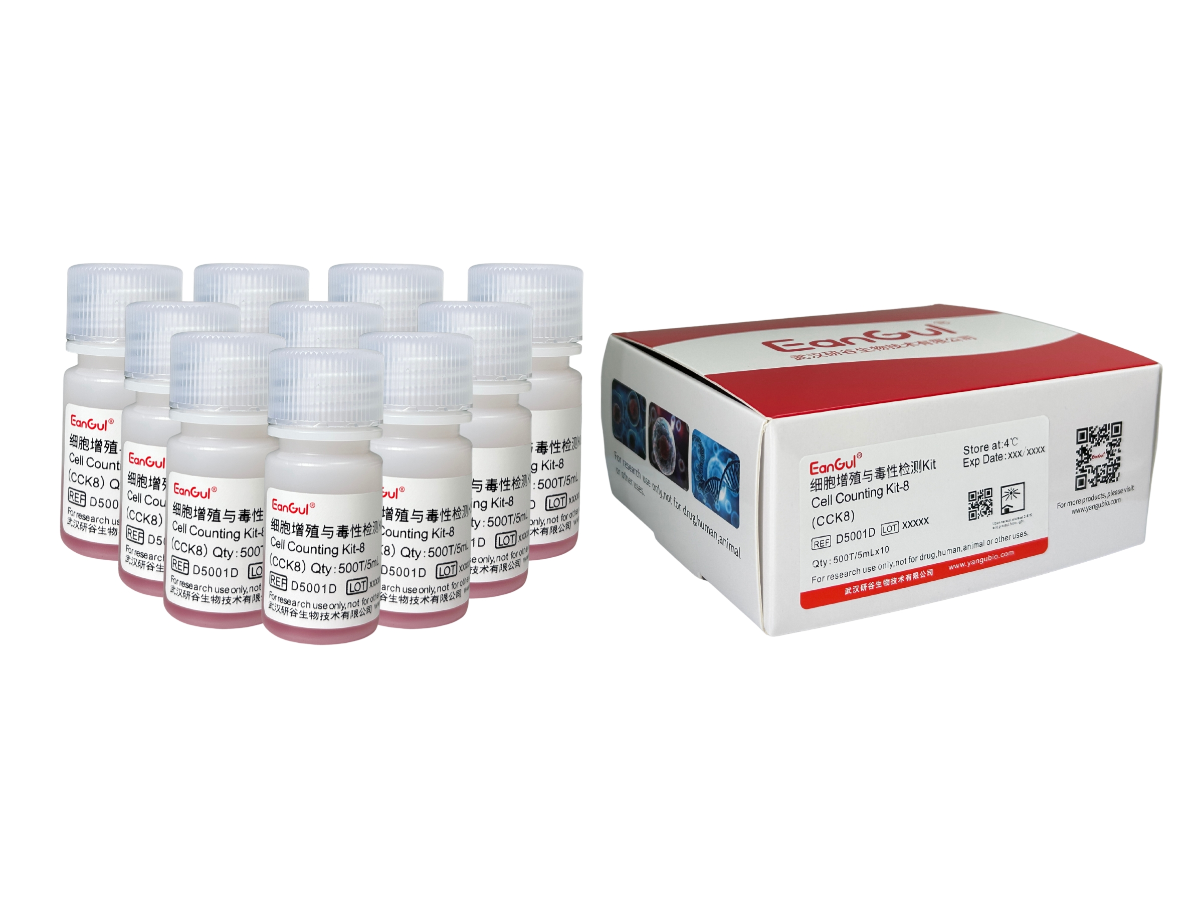 细胞增殖与毒性检测试剂盒CCK-8(500T/5mLx10)